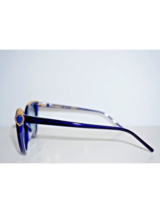 BOUCHERON BC 0116S 002 Blue Acetate, Metal Sunglasses France Designer main image 5